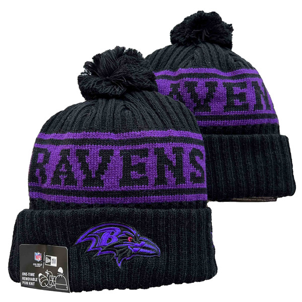 Baltimore Ravens Knit Hats 095